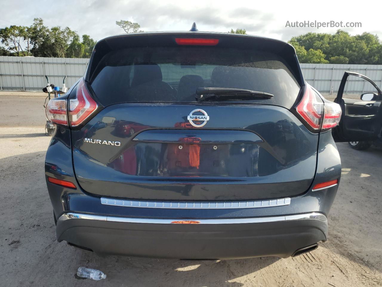 2018 Nissan Murano S Blue vin: 5N1AZ2MG7JN172779