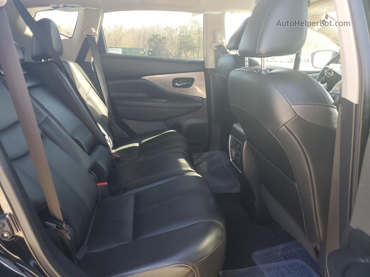 2018 Nissan Murano S Черный vin: 5N1AZ2MG7JN185936