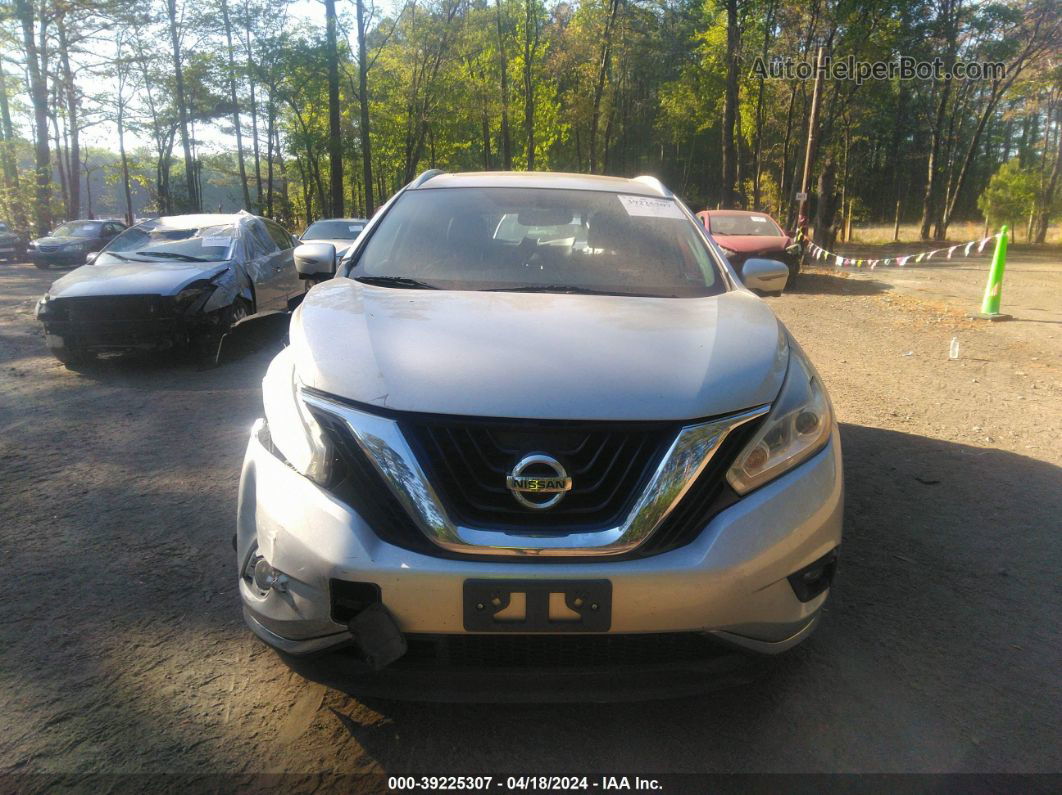 2018 Nissan Murano Platinum Silver vin: 5N1AZ2MG7JN196080