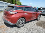 2017 Nissan Murano S Red vin: 5N1AZ2MG8HN103884