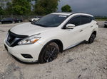 2017 Nissan Murano S White vin: 5N1AZ2MG8HN179699