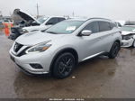 2018 Nissan Murano Sv Silver vin: 5N1AZ2MG8JN108380