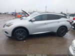 2018 Nissan Murano Sv Silver vin: 5N1AZ2MG8JN108380