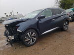 2018 Nissan Murano S Синий vin: 5N1AZ2MG8JN136339