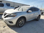 2018 Nissan Murano S Silver vin: 5N1AZ2MG8JN198114