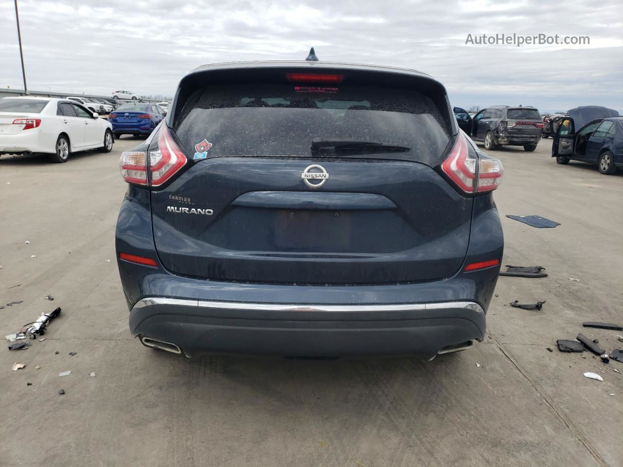 2017 Nissan Murano S Бирюзовый vin: 5N1AZ2MG9HN122542