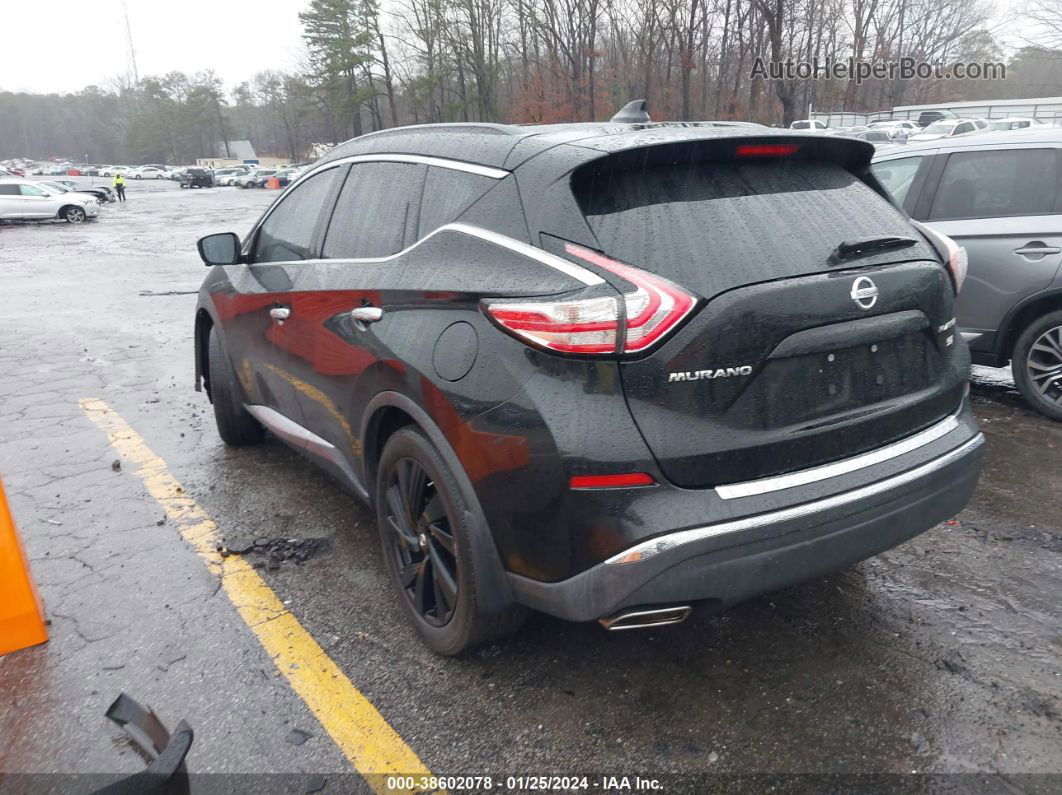 2017 Nissan Murano Platinum Black vin: 5N1AZ2MG9HN140815