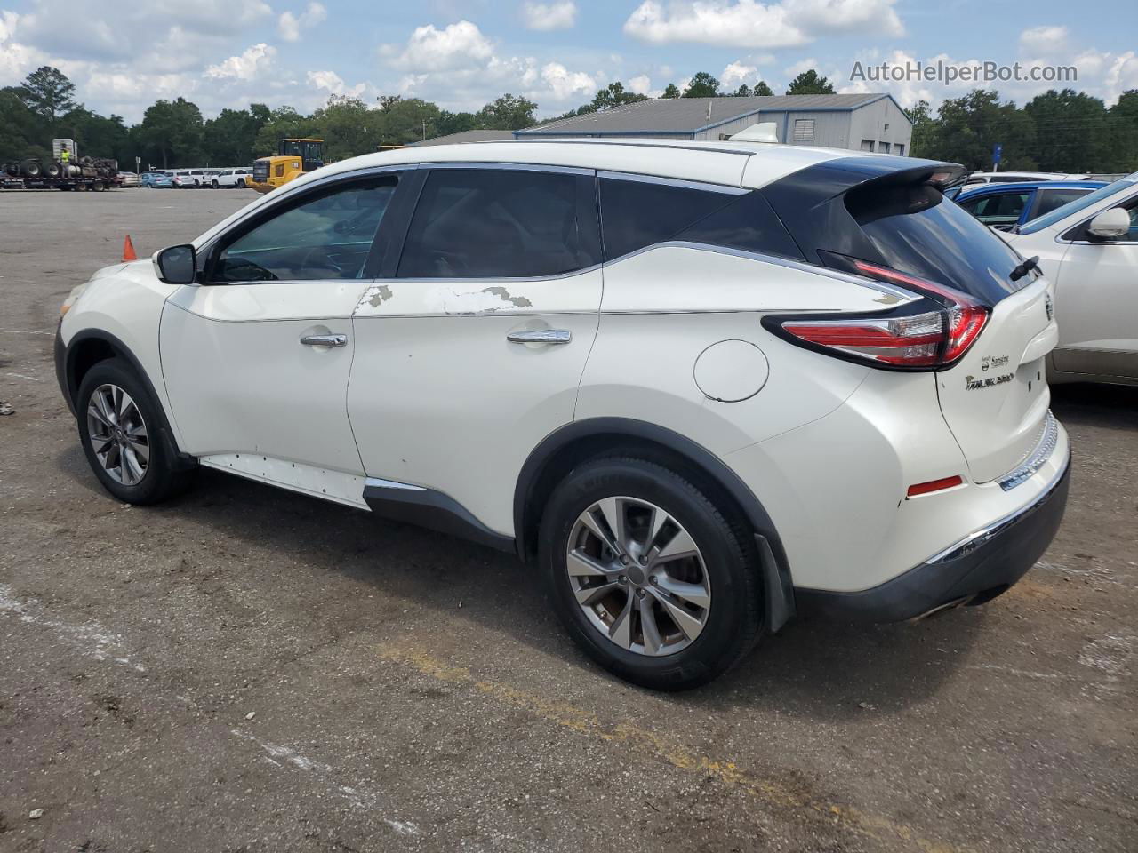 2017 Nissan Murano S Белый vin: 5N1AZ2MG9HN175225