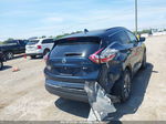 2018 Nissan Murano Sv Синий vin: 5N1AZ2MG9JN110347