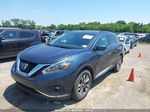 2018 Nissan Murano Sv Синий vin: 5N1AZ2MG9JN110347