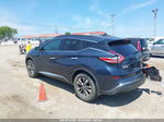 2018 Nissan Murano Sv Blue vin: 5N1AZ2MG9JN110347