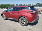 2018 Nissan Murano S Red vin: 5N1AZ2MG9JN142182