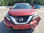 2018 Nissan Murano S Red vin: 5N1AZ2MG9JN142182