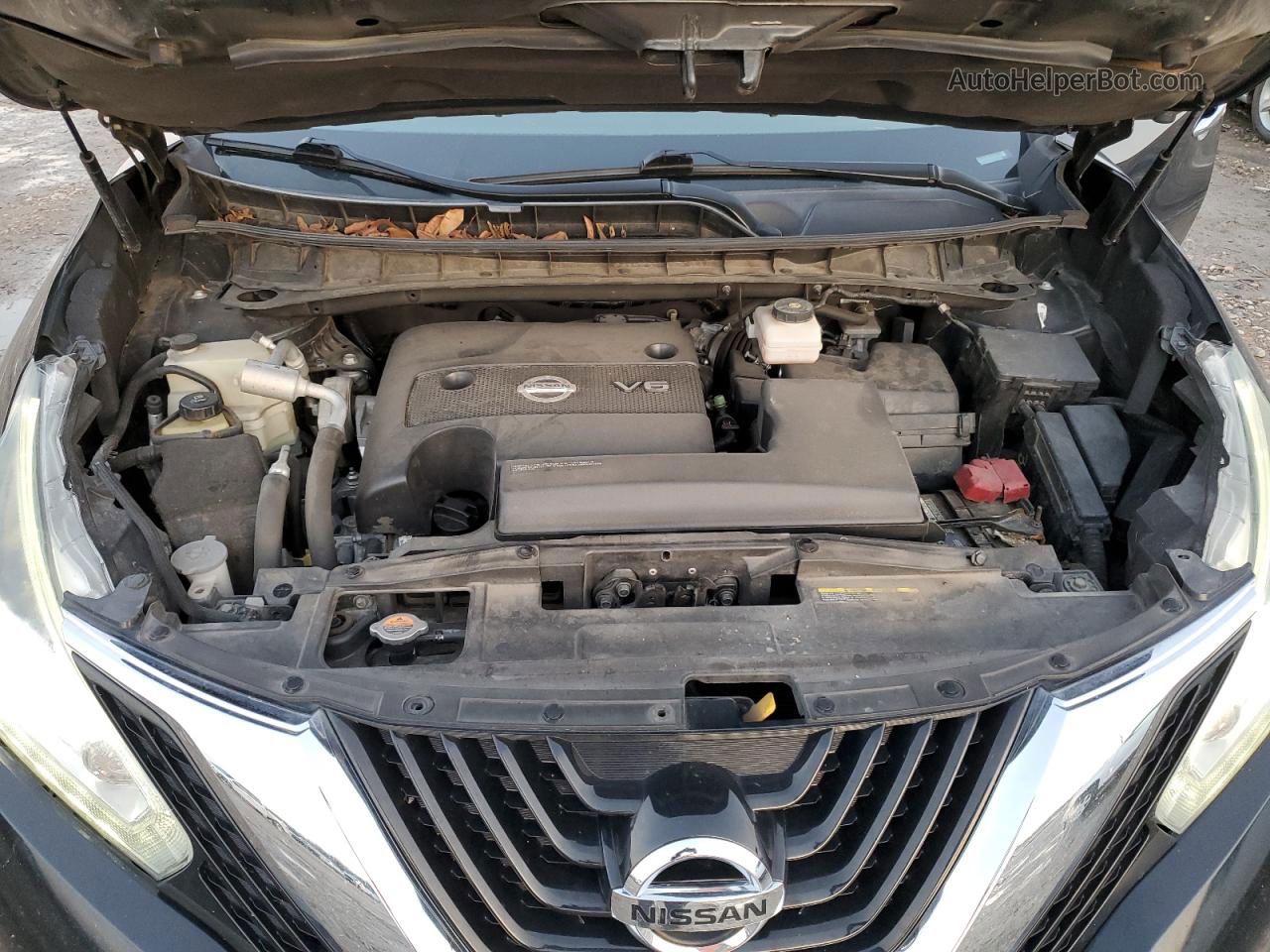 2018 Nissan Murano S Черный vin: 5N1AZ2MG9JN150928