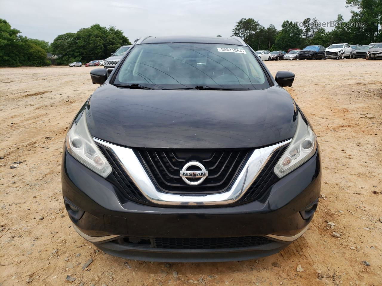 2018 Nissan Murano S Черный vin: 5N1AZ2MG9JN151321