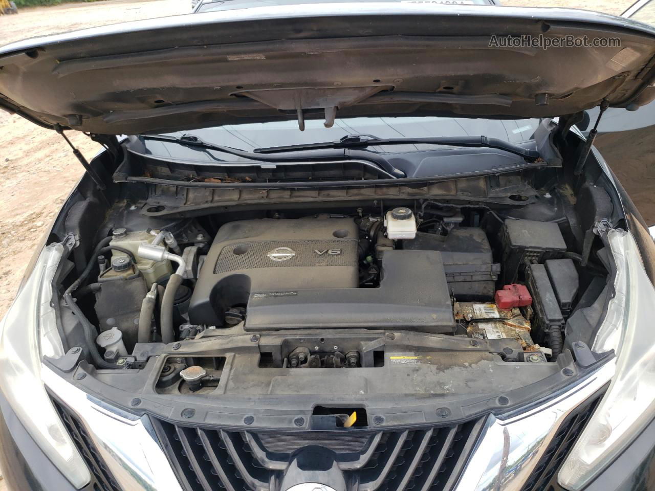 2018 Nissan Murano S Черный vin: 5N1AZ2MG9JN151321