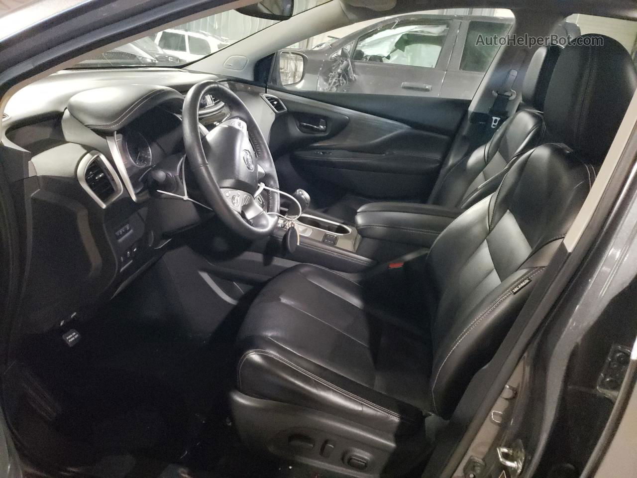 2018 Nissan Murano S Серый vin: 5N1AZ2MG9JN168491