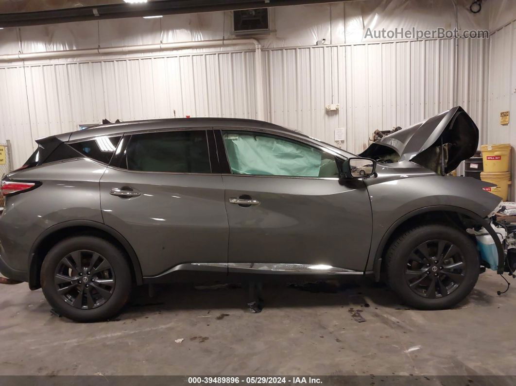 2018 Nissan Murano Sv Gray vin: 5N1AZ2MG9JN181550