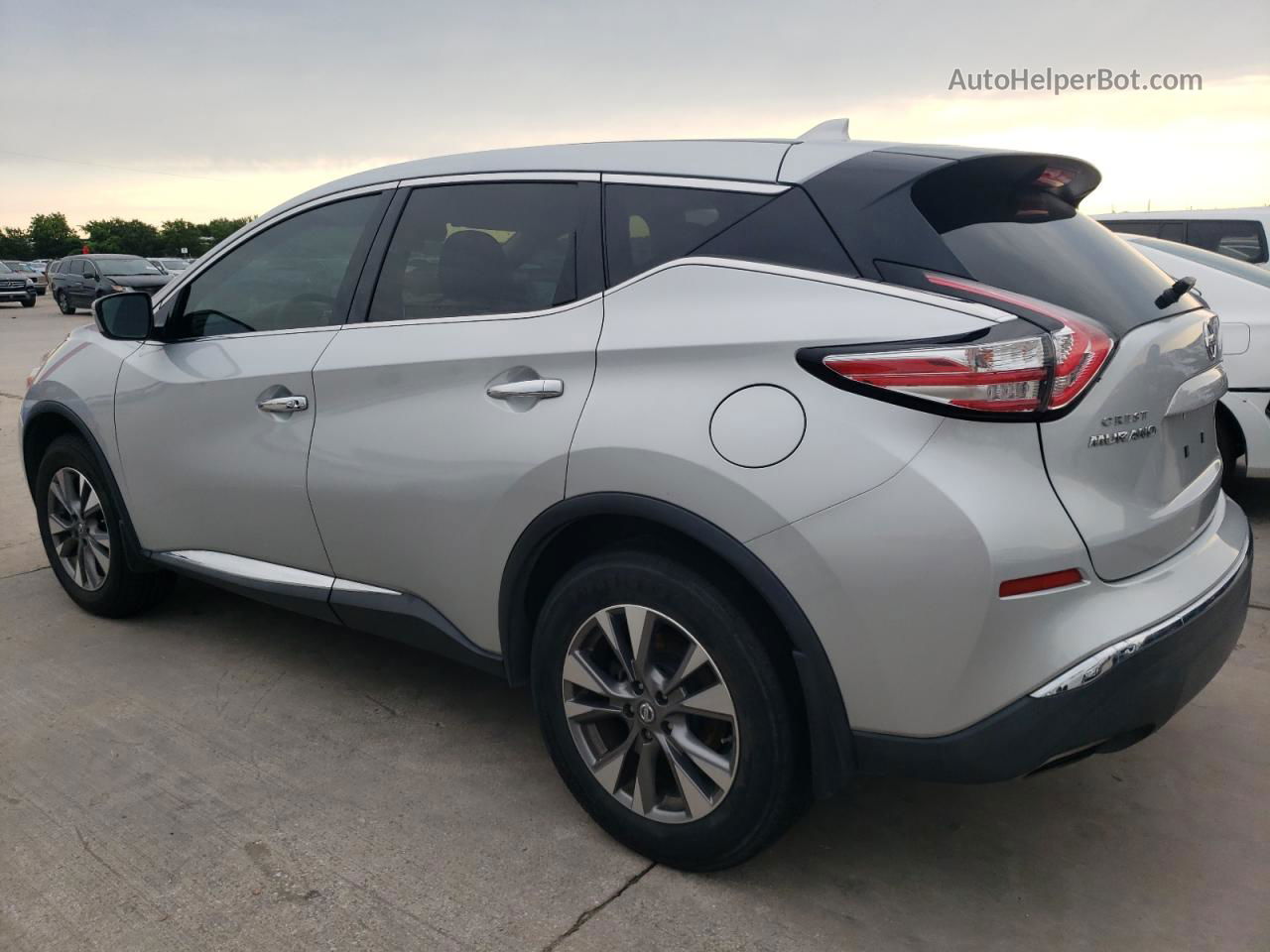 2017 Nissan Murano S Silver vin: 5N1AZ2MGXHN176142