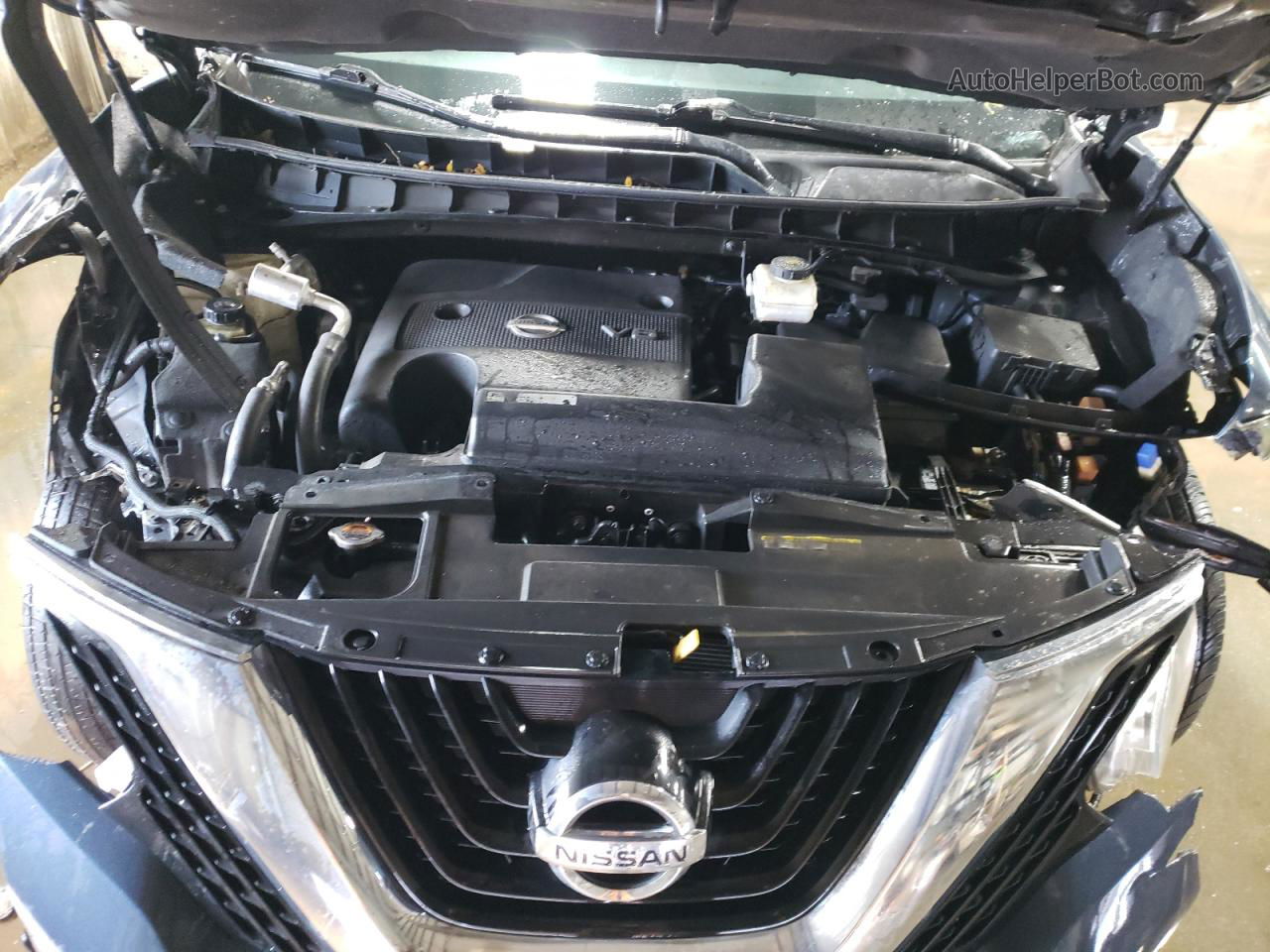 2018 Nissan Murano S Синий vin: 5N1AZ2MGXJN106744