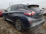 2018 Nissan Murano S Blue vin: 5N1AZ2MGXJN106744