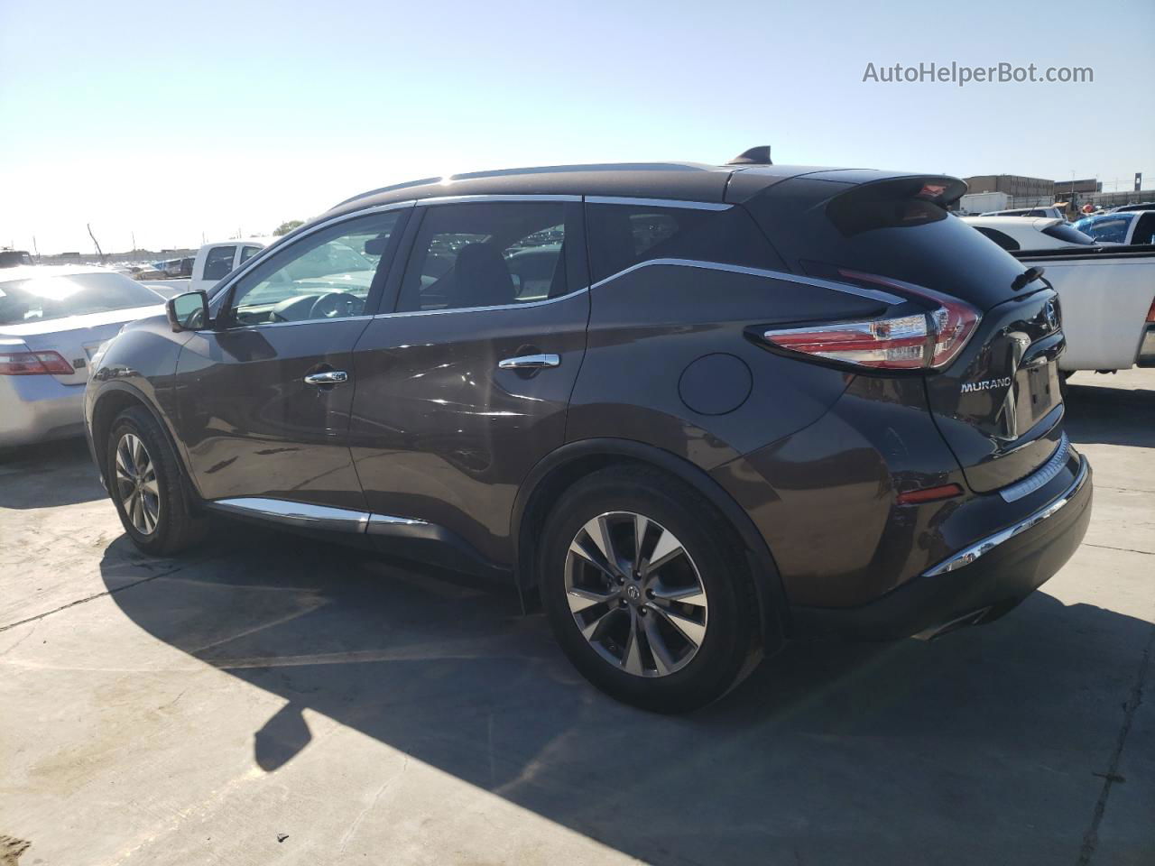 2018 Nissan Murano S Brown vin: 5N1AZ2MGXJN158570