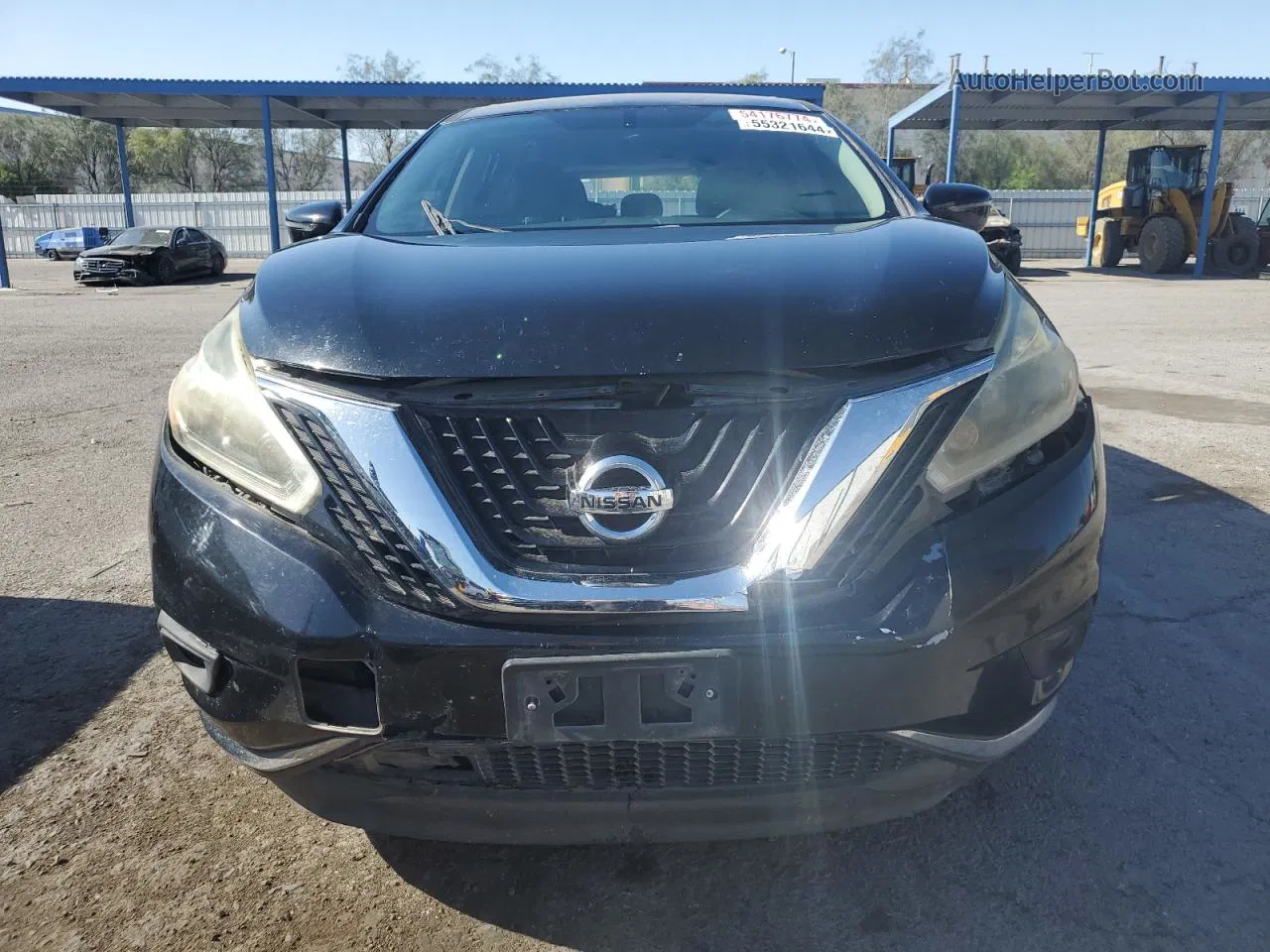 2018 Nissan Murano S Black vin: 5N1AZ2MGXJN163624