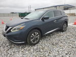 2018 Nissan Murano S Blue vin: 5N1AZ2MGXJN174834