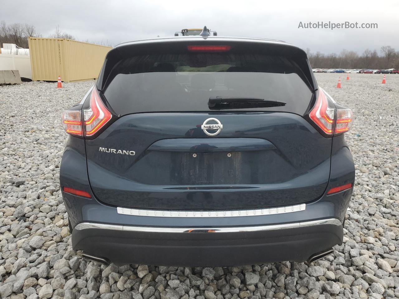 2018 Nissan Murano S Синий vin: 5N1AZ2MGXJN174834