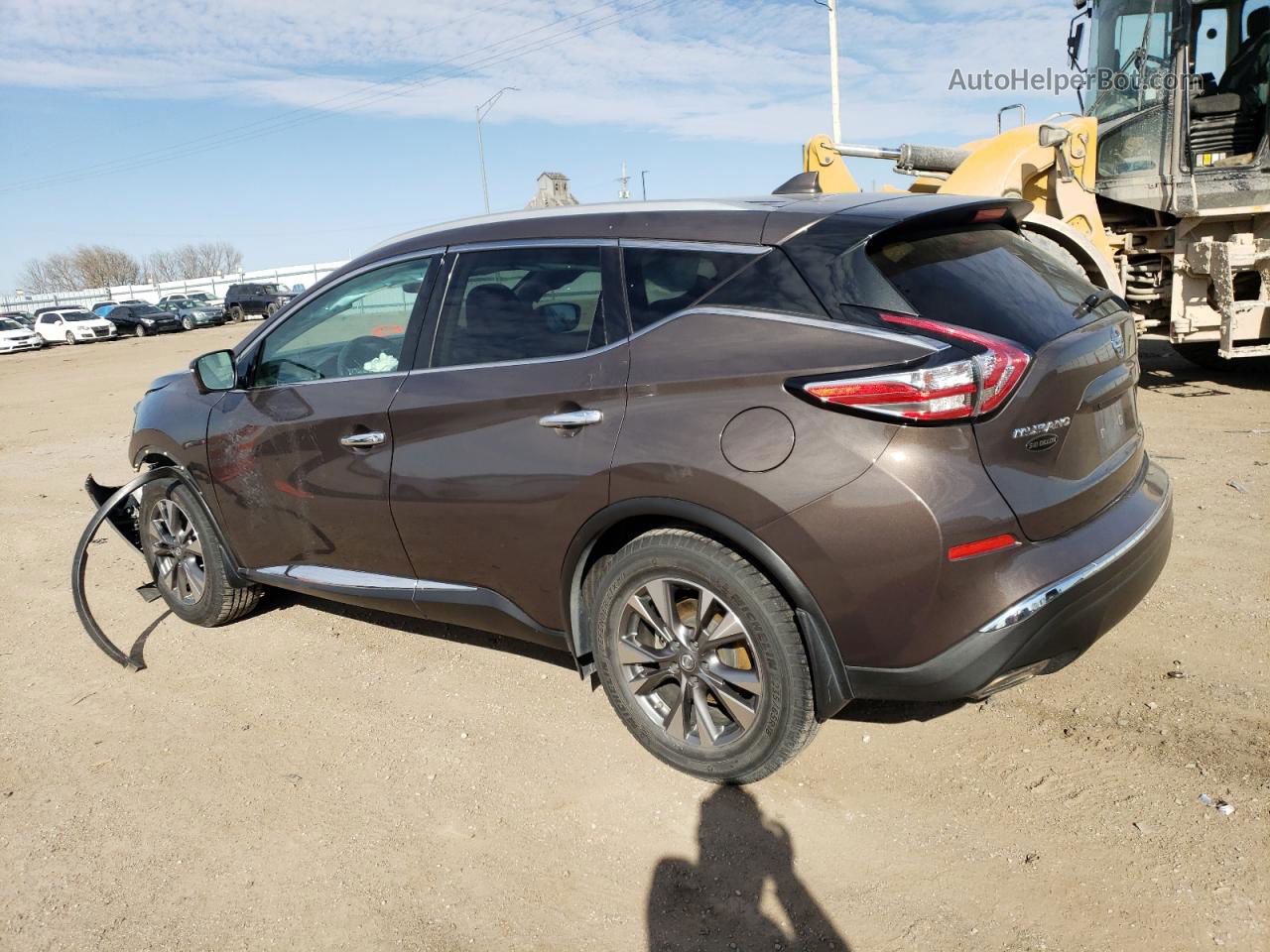 2017 Nissan Murano S Brown vin: 5N1AZ2MH0HN147533