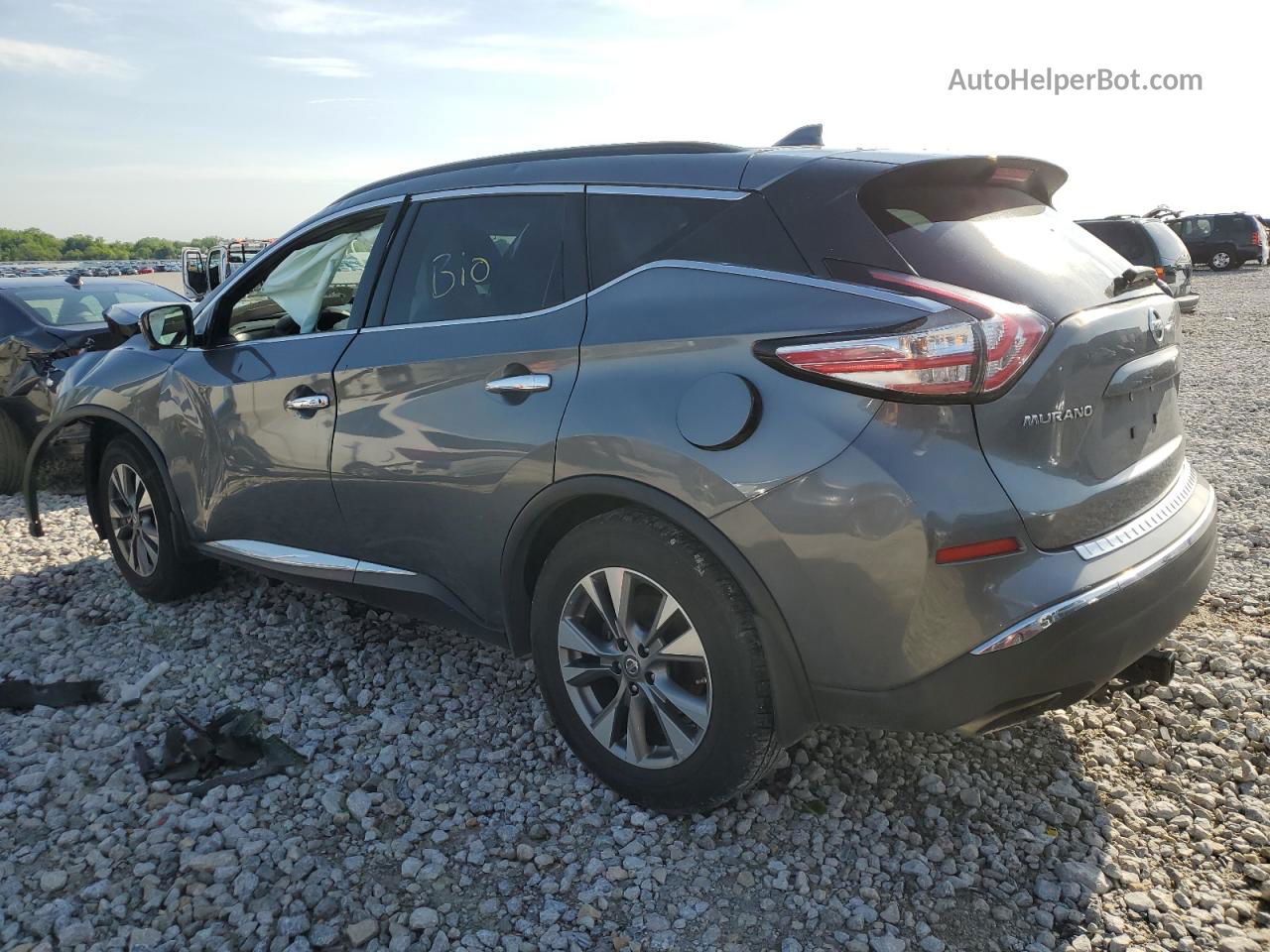 2017 Nissan Murano S Gray vin: 5N1AZ2MH0HN157043