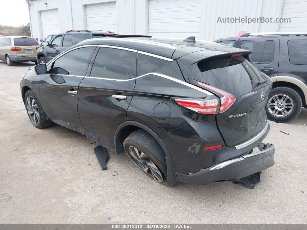 2017 Nissan Murano Platinum Black vin: 5N1AZ2MH0HN168902