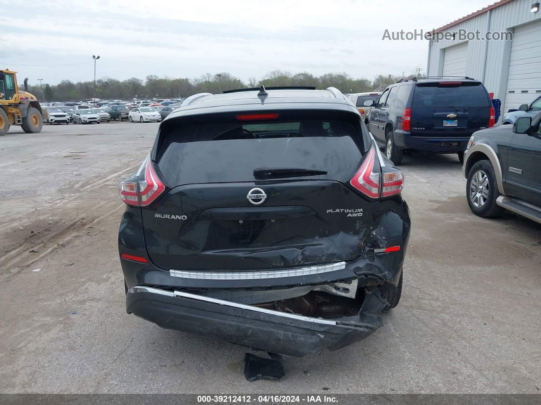 2017 Nissan Murano Platinum Black vin: 5N1AZ2MH0HN168902