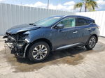 2017 Nissan Murano S Blue vin: 5N1AZ2MH0HN183576