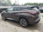 2018 Nissan Murano S Brown vin: 5N1AZ2MH0JN128955