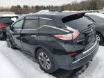 2018 Nissan Murano S Black vin: 5N1AZ2MH0JN160398