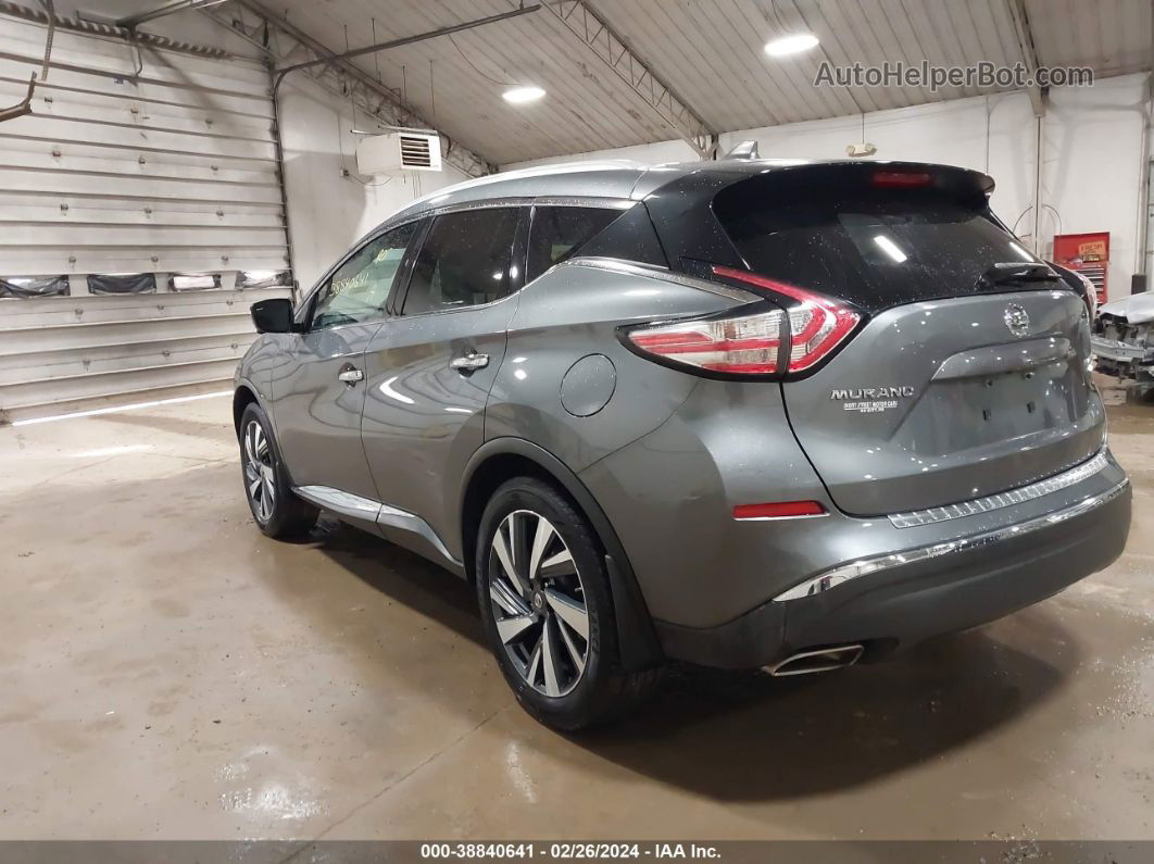 2018 Nissan Murano S/sl/sv/platinum Gray vin: 5N1AZ2MH0JN171210