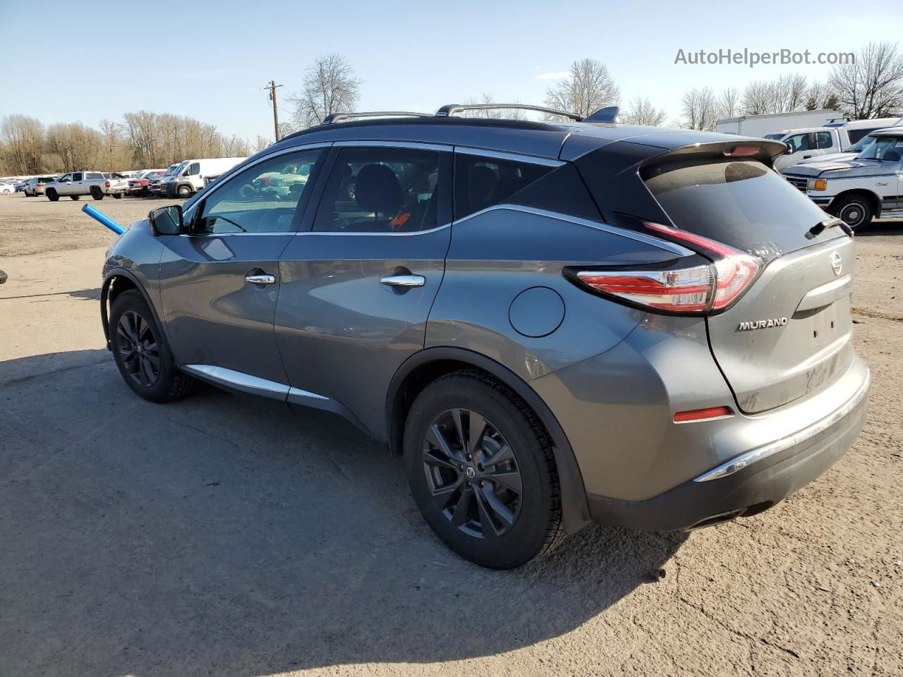 2018 Nissan Murano S Charcoal vin: 5N1AZ2MH0JN177458