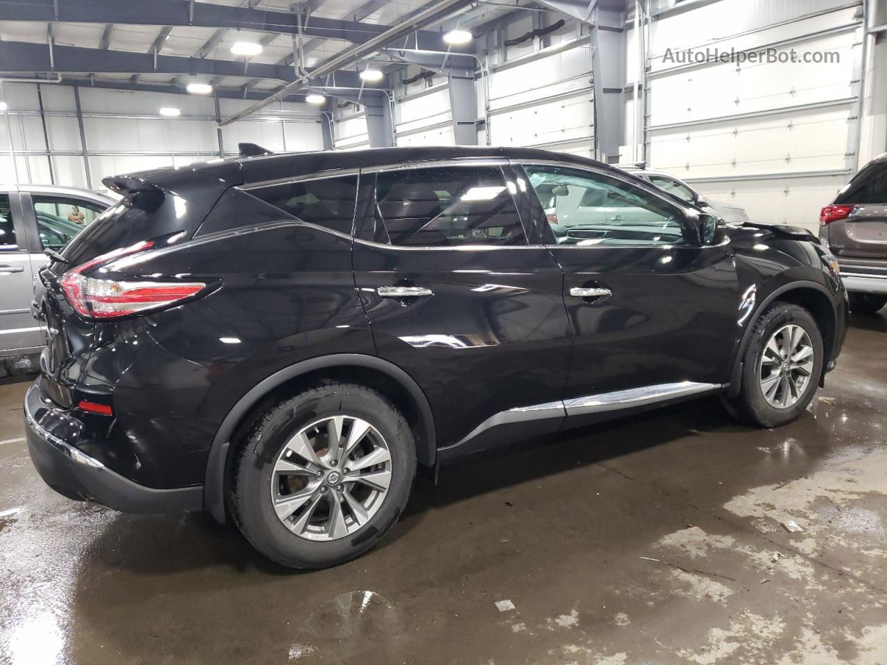 2018 Nissan Murano S Black vin: 5N1AZ2MH0JN177959