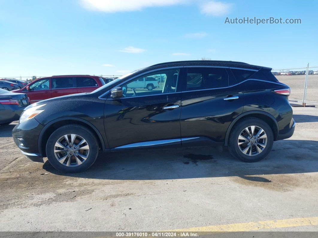 2017 Nissan Murano Sv Black vin: 5N1AZ2MH1HN133950