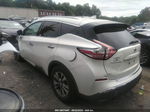 2018 Nissan Murano Sl White vin: 5N1AZ2MH1JN115048