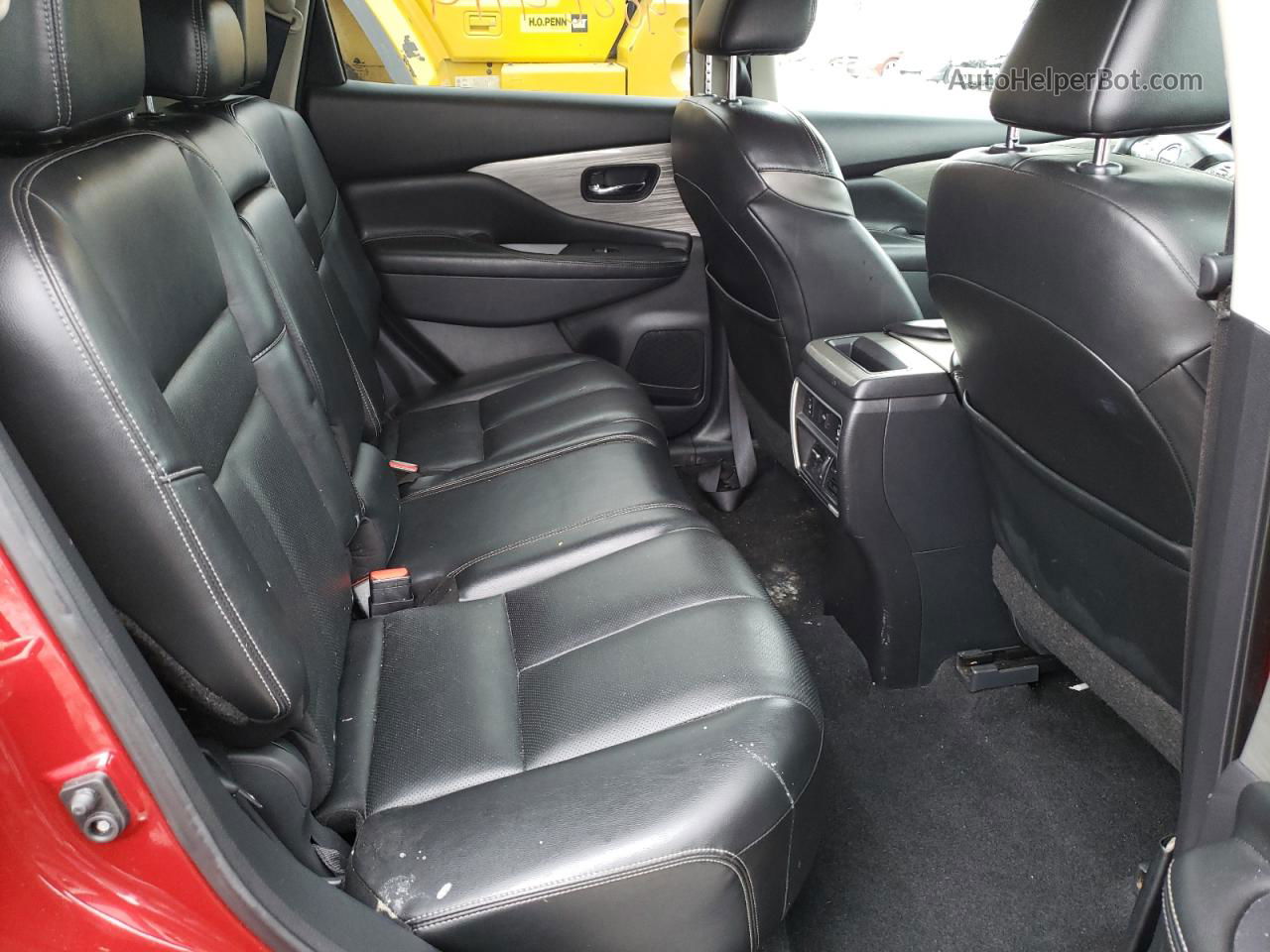 2018 Nissan Murano S Красный vin: 5N1AZ2MH1JN159888