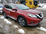 2018 Nissan Murano S Red vin: 5N1AZ2MH1JN159888