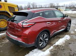 2018 Nissan Murano S Красный vin: 5N1AZ2MH1JN159888