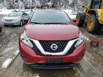 2018 Nissan Murano S Red vin: 5N1AZ2MH1JN159888