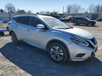 2018 Nissan Murano S Серебряный vin: 5N1AZ2MH1JN191871