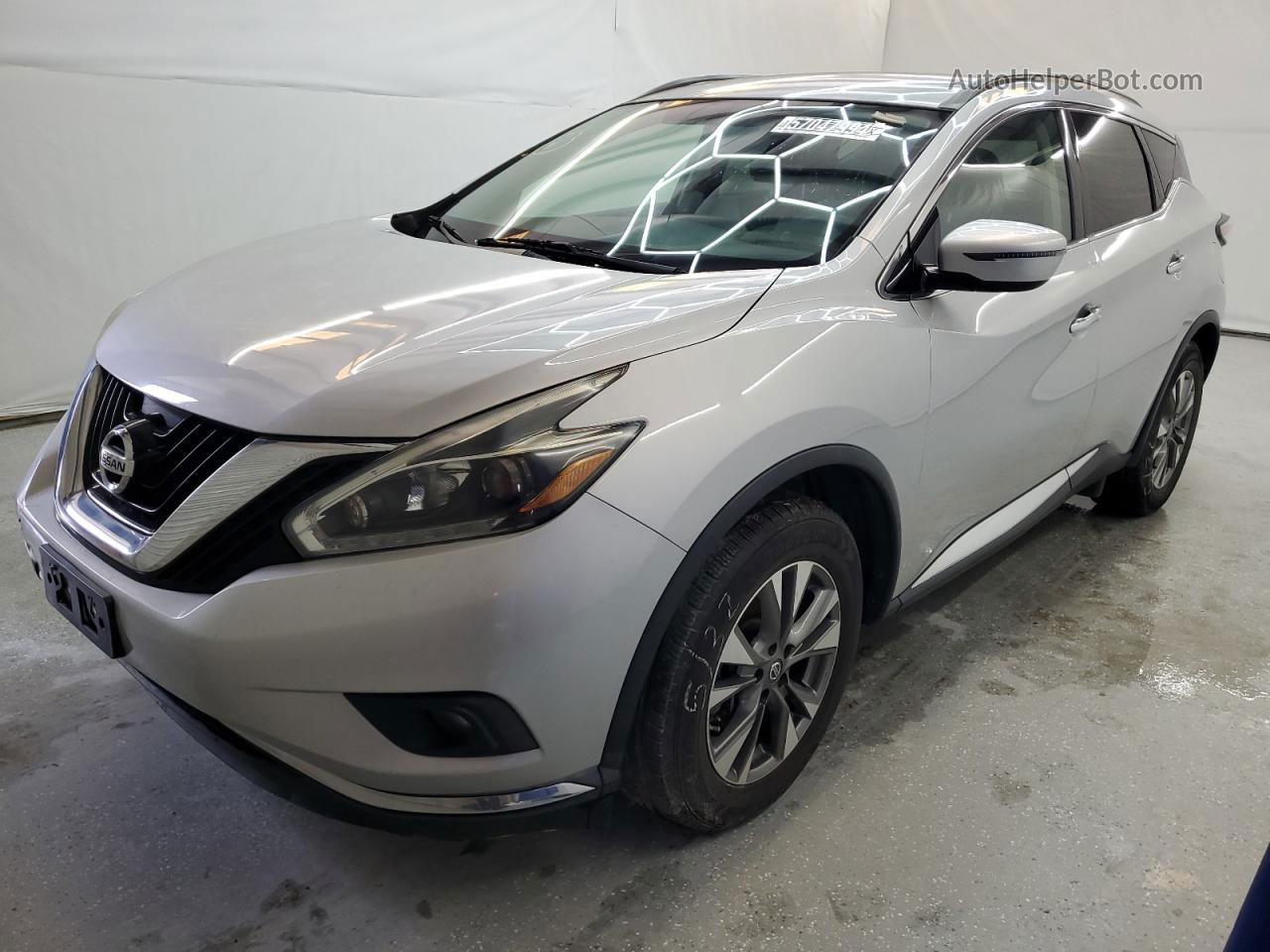 2018 Nissan Murano S Серебряный vin: 5N1AZ2MH2JN125457