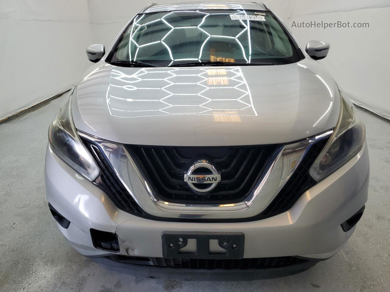 2018 Nissan Murano S Серебряный vin: 5N1AZ2MH2JN125457