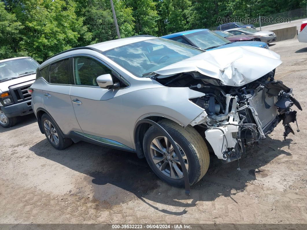 2018 Nissan Murano Sv Gray vin: 5N1AZ2MH2JN131274