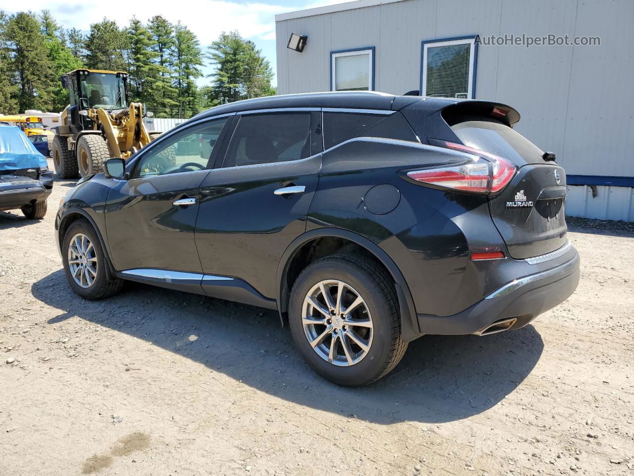 2018 Nissan Murano S Black vin: 5N1AZ2MH2JN133638